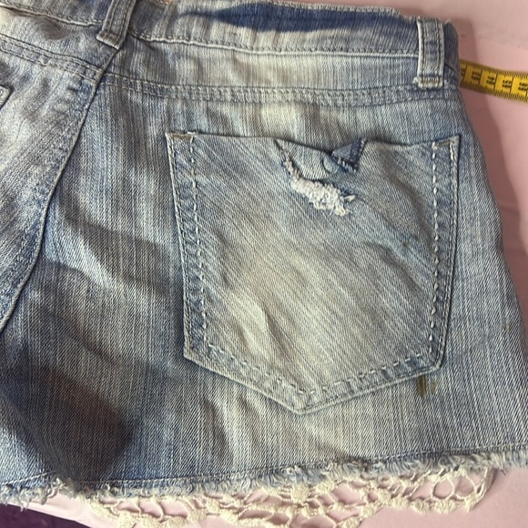 Hudson Jeans Women's Blue Denim Shorts - Picture 6 of 6